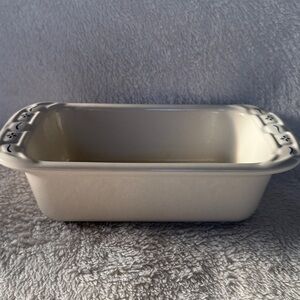 Longaberger pottery heritage blue mini loaf dish